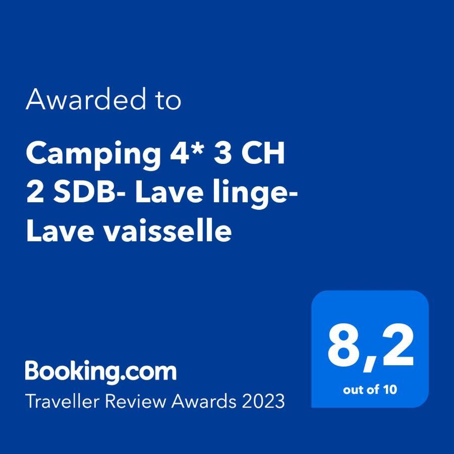 Camping 4* 3 Ch 2 Sdb- Lave Linge- Lave Vaisselle Онзен Экстерьер фото